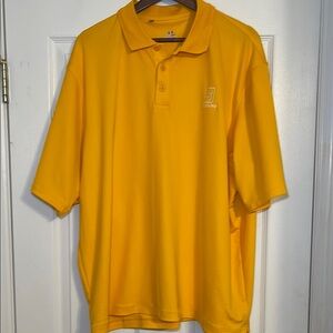 Under Armour Golden Yellow  Craig Ranch TPC  Golf  Shirt XXL